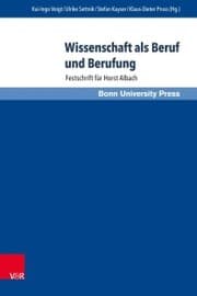 Cover von Wissenschaft als Beruf und Berufung