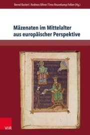 Cover von Mäzenaten im Mittelalter aus europäischer Perspektive