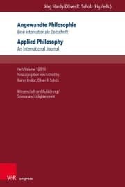 Cover von Angewandte Philosophie. Eine internationale Zeitschrift / Applied Philosophy. An International Journal