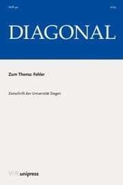 Cover von Fehler