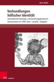 Cover von Verhandlungen höfischer Identität
