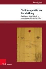 Cover von Stationen poetischer Entwicklung
