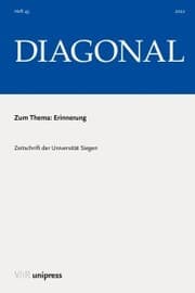 Cover von Erinnerung