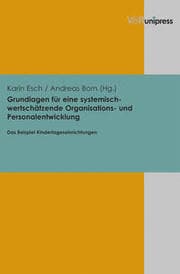 Cover von Grundlagen für eine systemisch-wertschätzende Organisations- und Personalentwicklung