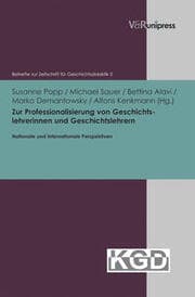 Cover von Zur Professionalisierung von Geschichtslehrerinnen und Geschichtslehrern