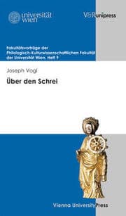 Cover von Über den Schrei