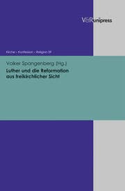Cover von Luther und die Reformation aus freikirchlicher Sicht