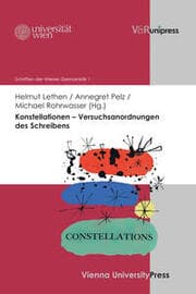 Cover von Konstellationen - Versuchsanordnungen des Schreibens