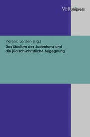 Cover von Das Studium des Judentums und die jüdisch-christliche Begegnung