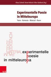 Cover von Experimentelle Poesie in Mitteleuropa