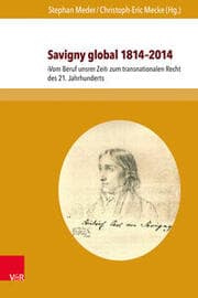 Cover von Savigny global 1814-2014