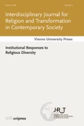 Cover von Institutional Responses to Religious Diversity Jg. 02 Heft 01