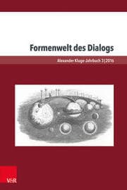 Cover von Formenwelt des Dialogs