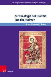 Cover von Zur Theologie des Psalters und der Psalmen