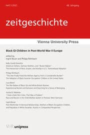Cover von Black GI Children in Post-World War II Europe