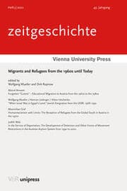 Cover von Migrants and Refugees from the 1960s until Today