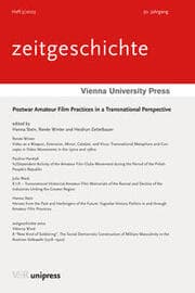 Cover von Postwar Amateur Film Practices in a Transnational Perspective