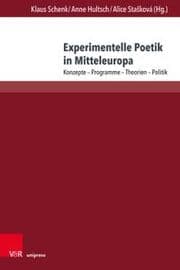 Cover von Experimentelle Poetik in Mitteleuropa