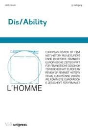 Cover von Dis/Ability