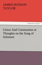 Cover von Union And Communion or Thoughts on the Song of Solomon