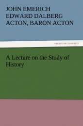 Cover von A Lecture on the Study of History