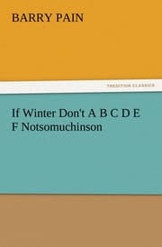 Cover von If Winter Don't A B C D E F Notsomuchinson