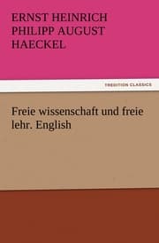 Cover von Freie wissenschaft und freie lehr.English