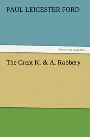 Cover von The Great K.& A.Robbery