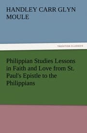 Cover von Philippian Studies Lessons in Faith and Love from St.Paul's Epistle to the Philippians