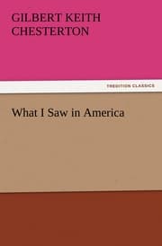 Cover von What I Saw in America