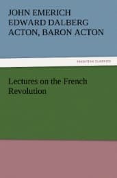 Cover von Lectures on the French Revolution