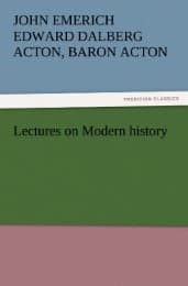 Cover von Lectures on Modern history