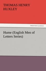 Cover von Hume (English Men of Letters Series)