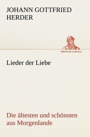 Cover von Lieder der Liebe