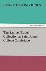 Cover von The Samuel Butler Collection at Saint John's College Cambridge