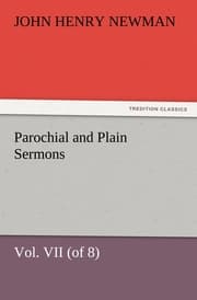 Cover von Parochial and Plain Sermons, Vol.VII (of 8)
