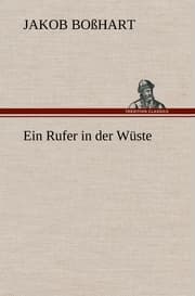 Cover von Ein Rufer in der Wüste