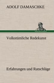 Cover von Volkstümliche Redekunst