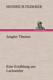 Cover von Jungfer Therese