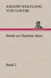 Cover von Briefe an Charlotte Stein 2