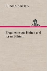 Cover von Fragmente aus Heften und losen Blättern