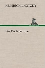 Cover von Das Buch der Ehe