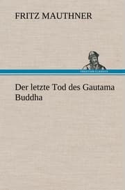 Cover von Der letzte Tod des Gautama Buddha