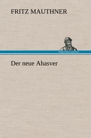 Cover von Der neue Ahasver