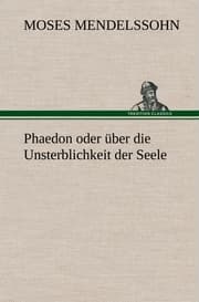 Cover von Phaedon oder über die Unsterblichkeit der Seele