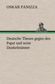 Cover von Deutsche Thesen gegen den Papst und seine Dunkelmänner