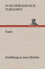 Cover von Faust: Erzählung in neun Briefen