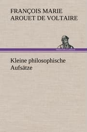 Cover von Kleine philosophische Aufsätze