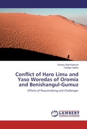 Cover von Conflict of Haro Limu and Yaso Woredas of Oromia and Benishangul-Gumuz