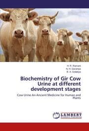 Cover von Biochemistry of Gir Cow Urine at different development stages